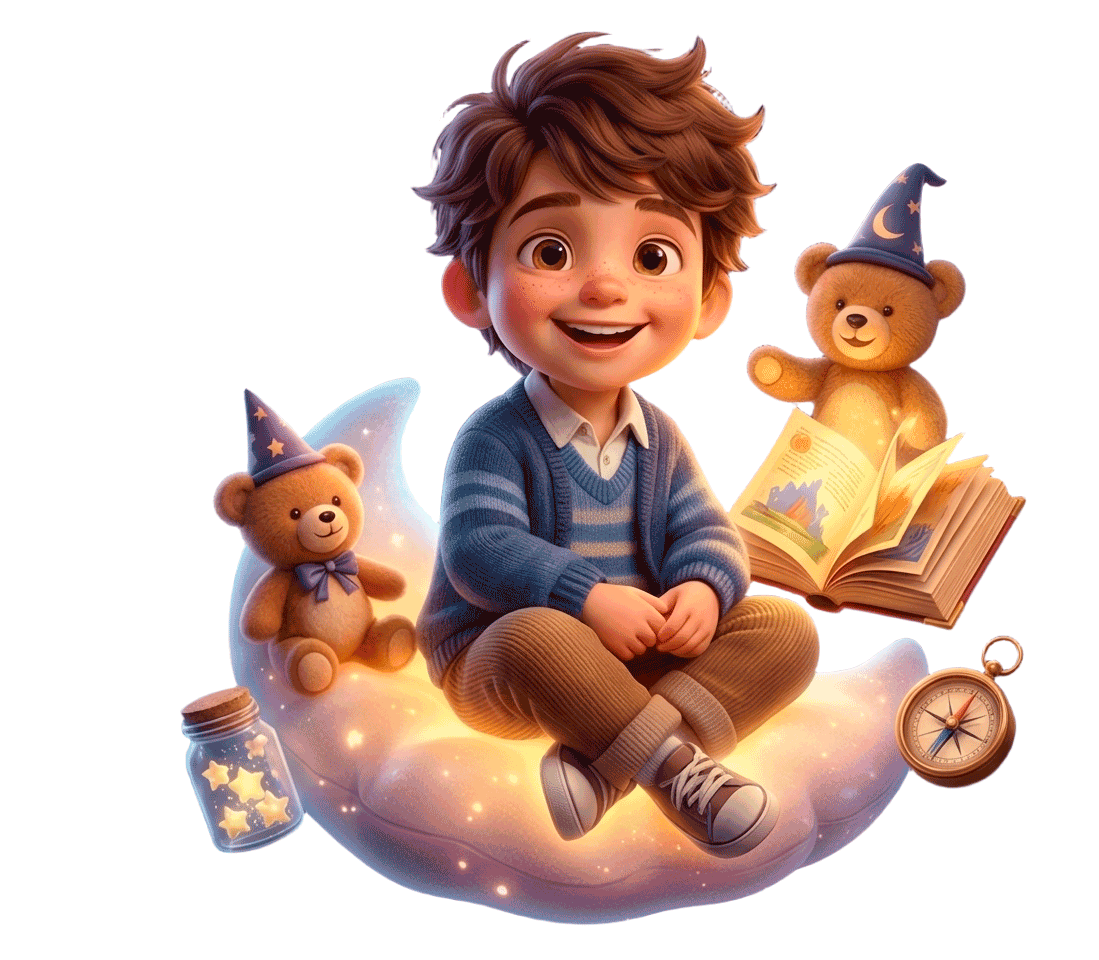 Niño mágico estilo Pixar